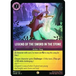 Carta Foil Legend of The Sword in The Stone |  Lorcana #064/204·EN·2