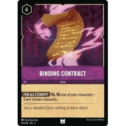 Carta Binding Contract | Disney Lorcana #065/204·EN·2