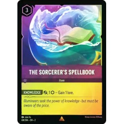 Carta Foil The Sorcerer's Spellbook | Disney Lorcana #068/204·EN·2