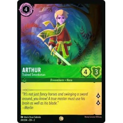 Carta Foil Arthur - Trained Swordsman | Disney Lorcana #069/204·EN·2