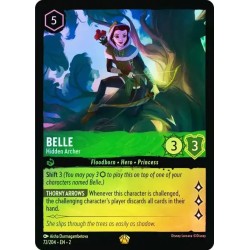 Carta Foil Belle - Hidden Archer | Disney Lorcana #072/204·EN·2