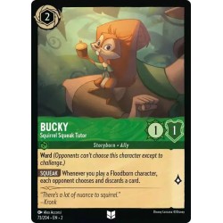 Carta Bucky - Squirrel Squeak Tutor | Disney Lorcana #073/204·EN·2