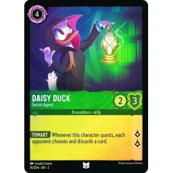 Carta Foil Daisy Duck - Secret Agent | Disney Lorcana #076/204·EN·2