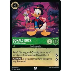 Carta Donald Duck - Perfect Gentleman | Disney Lorcana #077/204·EN·2