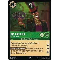 Carta Dr. Facilier - Fortune Teller | Disney Lorcana #079/204·EN·2