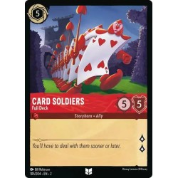 Carta Card Soldiers - Full Deck | Disney Lorcana #105/204·EN·2