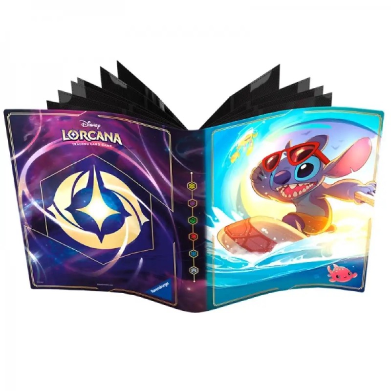 Álbum 10 Paginas Stitch Lorcana - Into The Inklands - Disney - Ravensburger