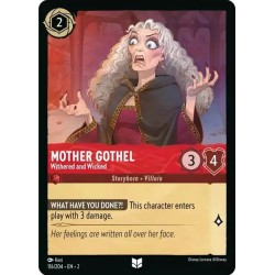 Carta Mother Gothel - Withered and Wicked Disney Lorcana #116/204·EN·2