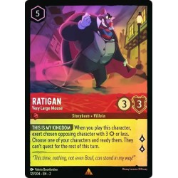 Carta Foil Ratigan - Very Large Mouse | Disney Lorcana #121/204·EN·2