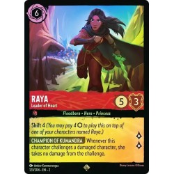 Carta Foil Raya - Leader Of Heart | Disney Lorcana #123/204·EN·2