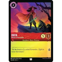 Carta Foil Raya - Warrior of Kumandra | Disney Lorcana #124/204·EN·2