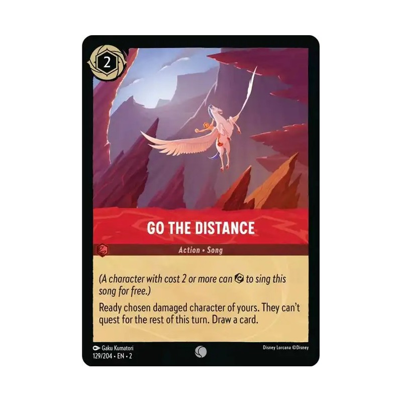 Carta Go The Distance | Disney Lorcana #129/204·EN·2