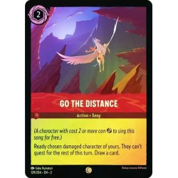 Carta Foil Go The Distance | Disney Lorcana #129/204·EN·2