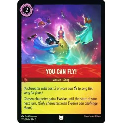 Carta Foil You Can Fly ! | Disney Lorcana #133/204·EN·2