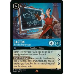 Carta Gaston - Intellectual Powerhouse | Disney Lorcana #147/204·EN·2