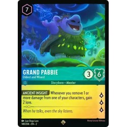 Carta Foil Grand Pabbie - Oldest and Wisest | Lorcana #148/204·EN·2