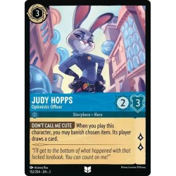 Carta Judy Hopps - Optimistic Officer | Disney Lorcana #152/204·EN·2