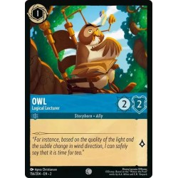 Carta Owl - Logical Lecturer | Disney Lorcana #156/204·EN·2