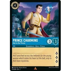 Carta Prince Charming - Heir to the Throne Disney Lorcana 157/204·EN·2