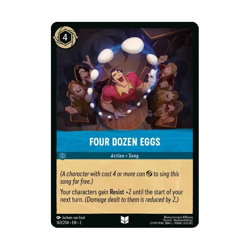 Carta Four Dozen Eggs | Disney Lorcana #163/204·EN·2