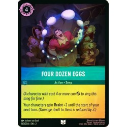 Carta Foil Four Dozen Eggs | Disney Lorcana #163/204·EN·2