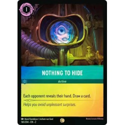 Carta Foil Nothing To Hide | Disney Lorcana #165/204·EN·2