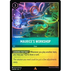 Carta Foil Maurice's Workshop | Disney Lorcana #168/204·EN·2