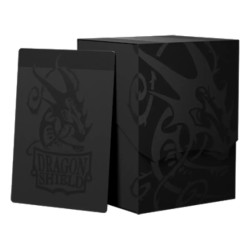 Caja de Mazo Dragon Shield Shadow Black Deck Box para Disney Lorcana