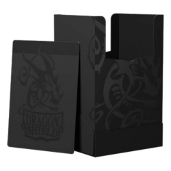 Caja de Mazo Dragon Shield Shadow Black Deck Box para Disney Lorcana