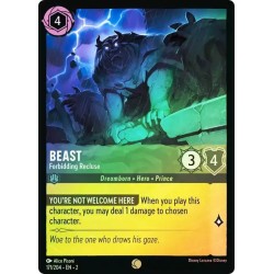 Carta Foil Beast - Forbidding Recluse | Disney Lorcana #171/204·EN·2