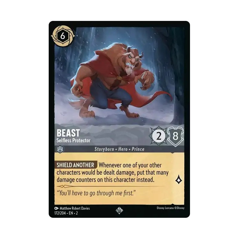 Carta Beast - Selfless Protector | Disney Lorcana #172/204·EN·2