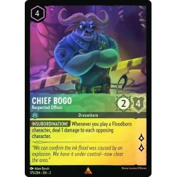 Carta Foil Chief Bogo - Respected Officer Disney Lorcana #175/204·EN·2