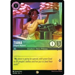 Carta Foil Tiana - Diligent Waitress | Disney Lorcana #197/204·EN·2