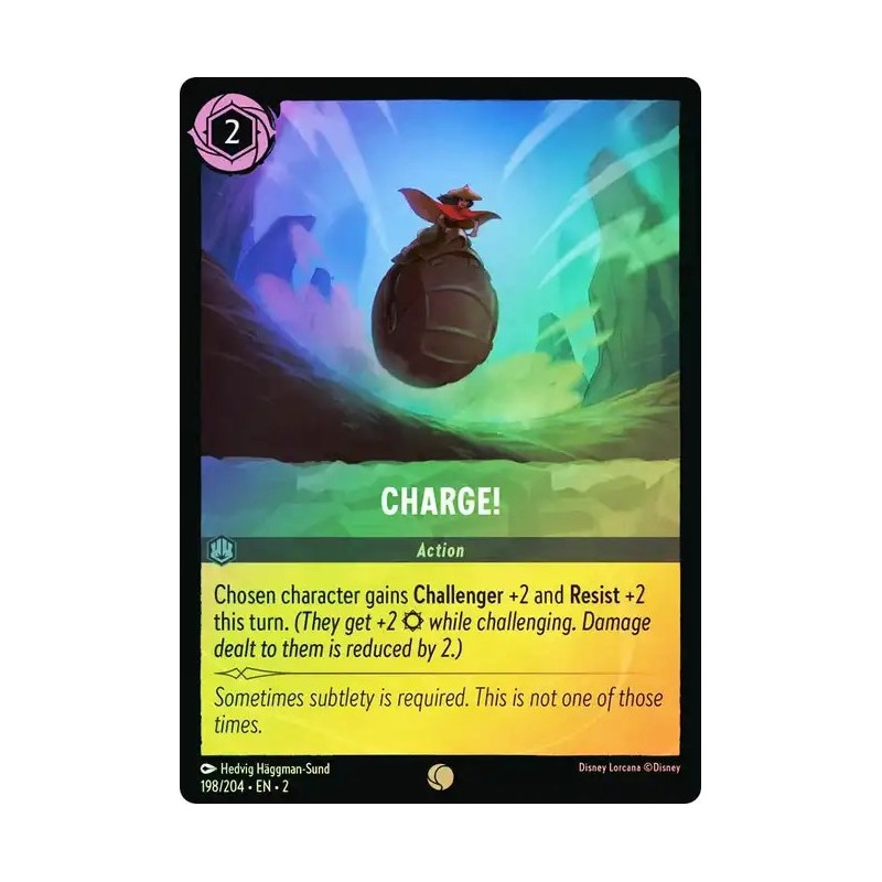 Carta Foil Charge ! | Disney Lorcana #198/204·EN·2