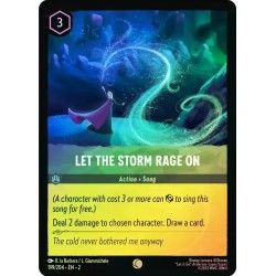 Carta Foil Let's The Storm Rage On | Disney Lorcana #199/204·EN·2