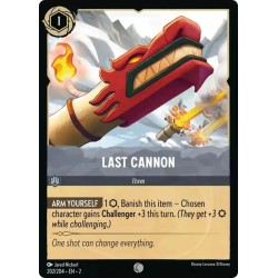 Carta Last Cannon | Disney Lorcana #202/204·EN·2