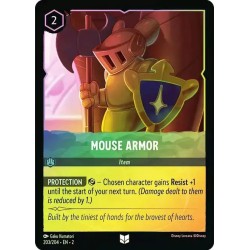 Carta Foil Mouse Armor | Disney Lorcana #203/204·EN·2