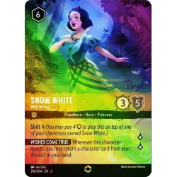 Carta Snow White - Well Wisher | Disney Lorcana #206/204·EN·2