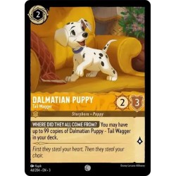 Carta Dalmatian Puppy - Tail Wagger d | Disney Lorcana #004d/204·EN·3