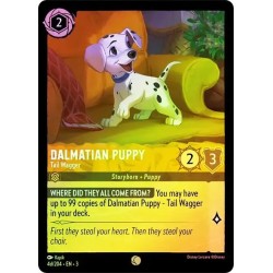 Carta Foil Dalmatian Puppy - Tail Wagger d | Lorcana #004d/204·EN·3