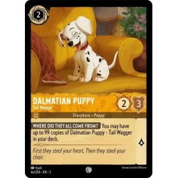 Carta Dalmatian Puppy - Tail Wagger e | Disney Lorcana #004e/204·EN·3