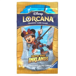 Temporada 3: "Into the Inklands" Sobre Booster INGLÉS - Disney Lorcana