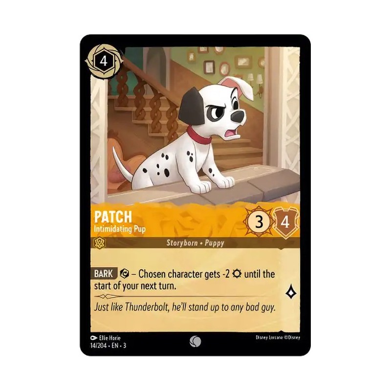 Carta Patch - Intimidating Pup | Disney Lorcana #014/204·EN·3