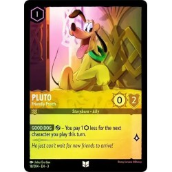 Carta Foil Pluto - Friendly Pooch | Disney Lorcana #018/204·EN·3