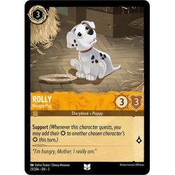 Carta Rolly - Hungry Pup | Disney Lorcana #021/204·EN·3