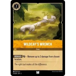 Carta Wildcat's Wrench | Disney Lorcana #031/204·EN·3