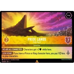 Carta Foil Pride Lands - Pride Rock | Disney Lorcana #033/204·EN·3