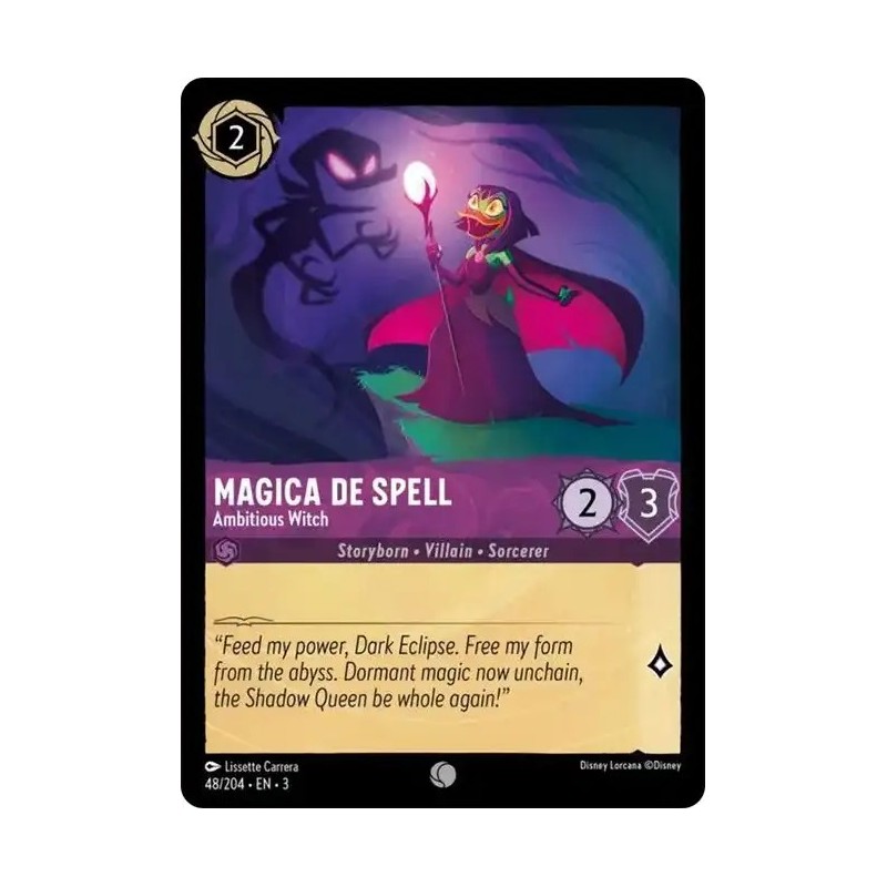 Carta Magica De Spell - Ambitious Witch | Disney Lorcana #048/204·EN·3