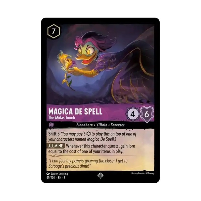 Carta Magica De Spell - The Midas Touch | Disney Lorcana #049/204·EN·3