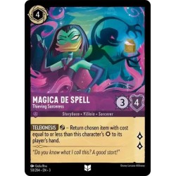 Carta Magica De Spell - Thieving Sorceress Disney Lorcana 050/204·EN·3